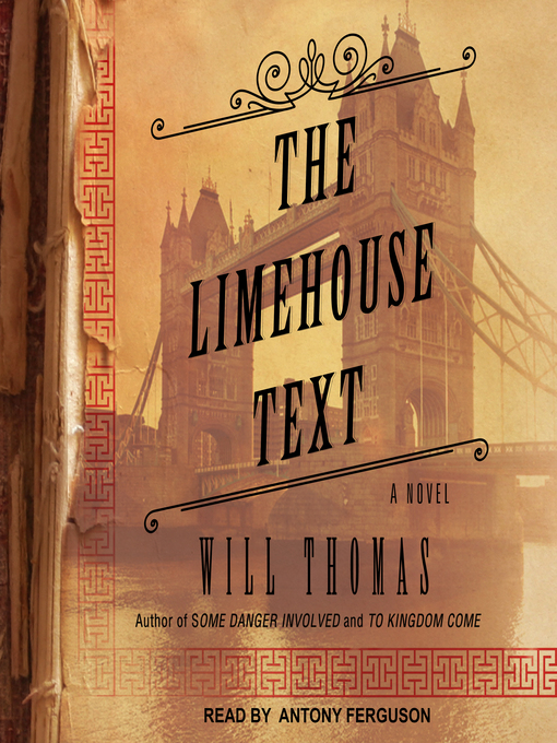 Title details for The Limehouse Text by Will Thomas - Wait list